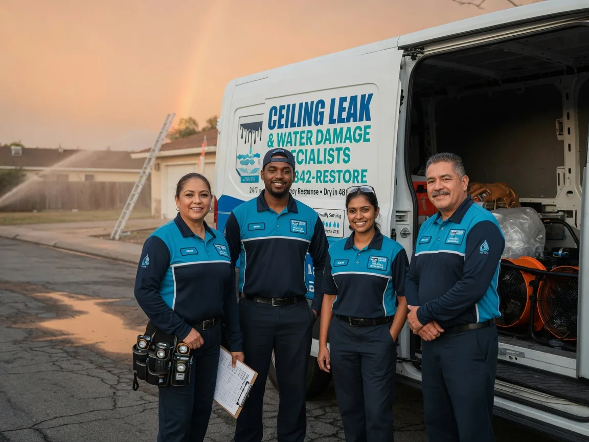 Ceiling Leak Cleanup company in New Braintree, MA