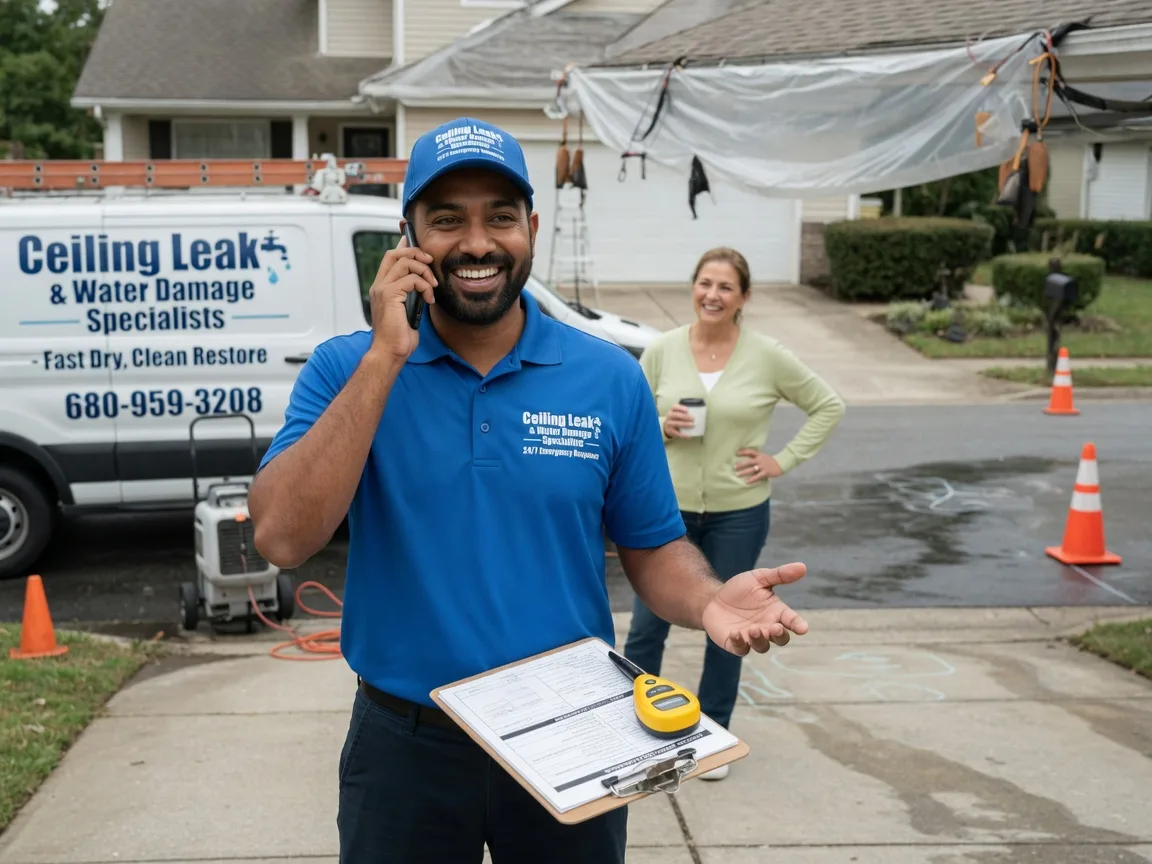 Ceiling Leak Cleanup New Braintree, MA FAQs